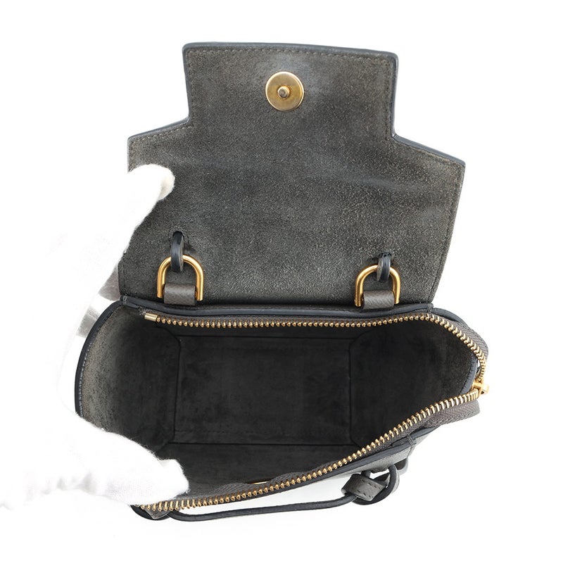 セリーヌ ハンドバッグ ベルトバッグ ナノ レザー 189003 CELINE 2wayショルダーバッグ