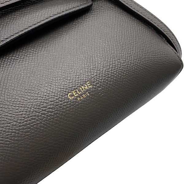 セリーヌ ハンドバッグ ベルトバッグ ナノ レザー 189003 CELINE 2wayショルダーバッグ