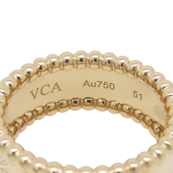 ヴァンクリーフ&アーペル リング ペルレ シニアチュール リング K18YG リングサイズ51 VCARO3Y600 Van Cleef & Arpels