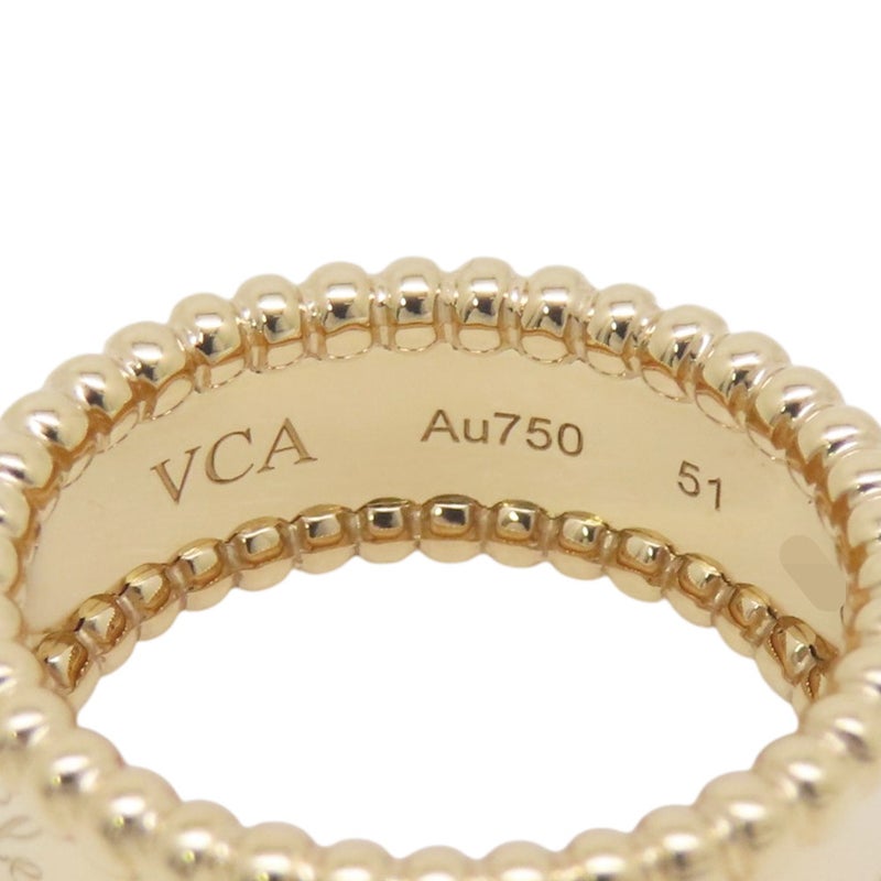 ヴァンクリーフ&アーペル リング ペルレ シニアチュール リング K18YG リングサイズ51 VCARO3Y600 Van Cleef & Arpels