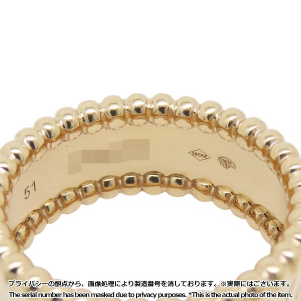 ヴァンクリーフ&アーペル リング ペルレ シニアチュール リング K18YG リングサイズ51 VCARO3Y600 Van Cleef & Arpels
