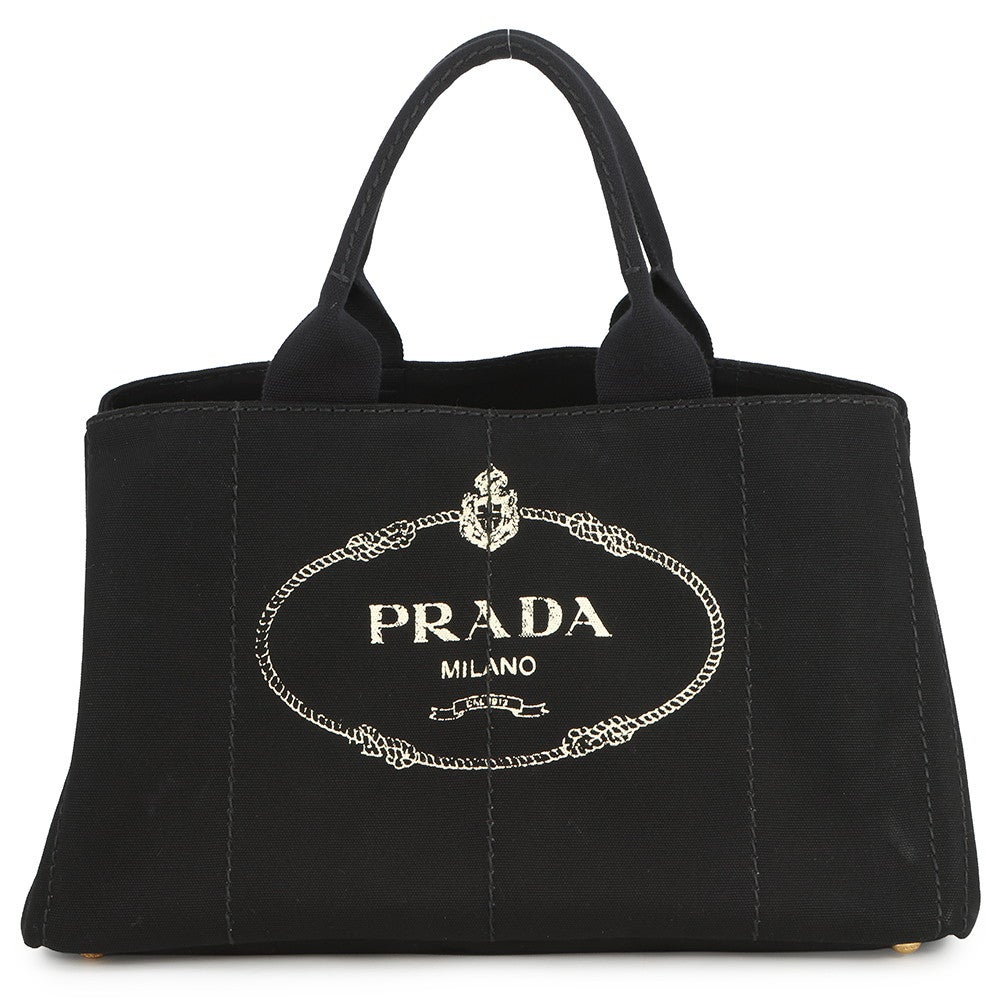 プラダ トートバッグ カナパ CANAPA キャンバス BN1872 PRADA 黒