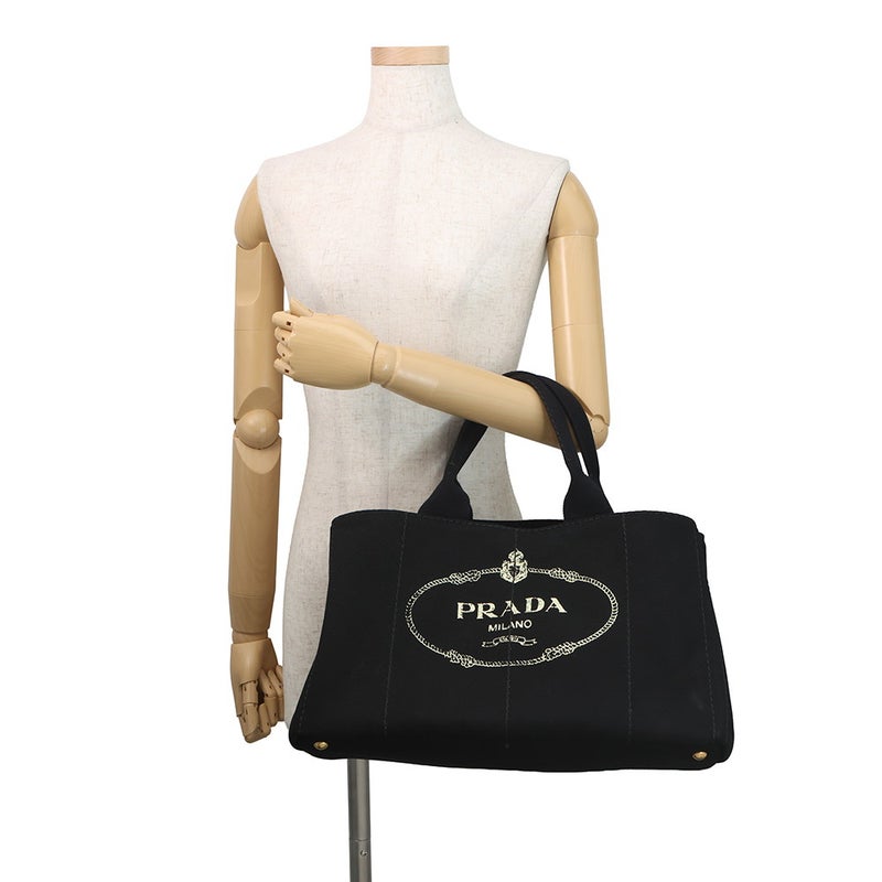 プラダ トートバッグ カナパ CANAPA キャンバス BN1872 PRADA 黒