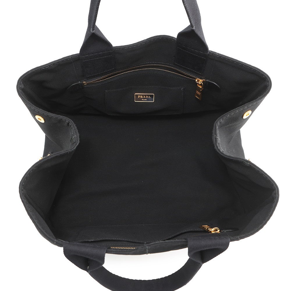 プラダ トートバッグ カナパ CANAPA キャンバス BN1872 PRADA 黒