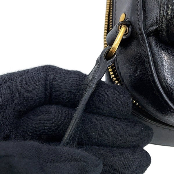 サンローランパリ ショルダーバッグ ヴィッキー カメラバッグ レザー 555052 SAINT LAURENT PARIS 黒