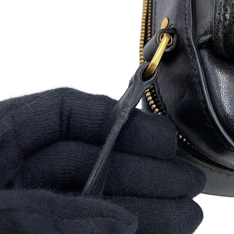 サンローランパリ ショルダーバッグ ヴィッキー カメラバッグ レザー 555052 SAINT LAURENT PARIS 黒