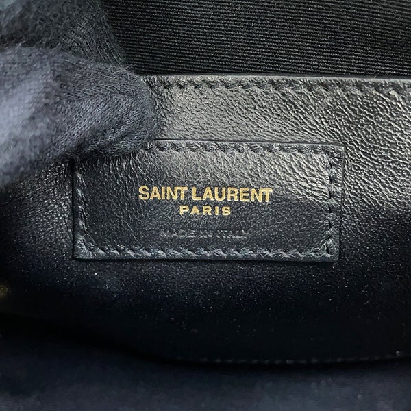 サンローランパリ ショルダーバッグ ヴィッキー カメラバッグ レザー 555052 SAINT LAURENT PARIS 黒