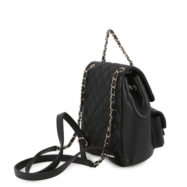 シャネル リュック マトラッセ ココマーク キャビアスキン AS3787 CHANEL バックパック バッグ 黒