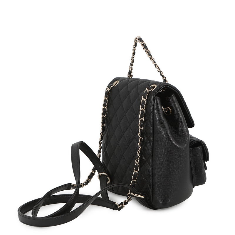 シャネル リュック マトラッセ ココマーク キャビアスキン AS3787 CHANEL バックパック バッグ 黒