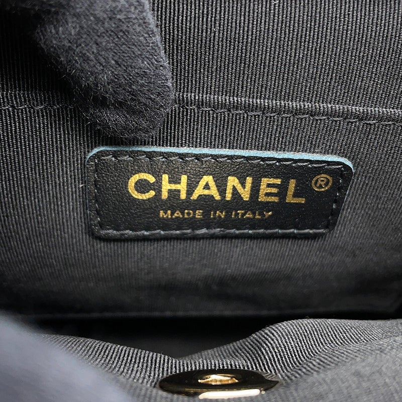 シャネル リュック マトラッセ ココマーク キャビアスキン AS3787 CHANEL バックパック バッグ 黒