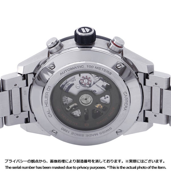 タグホイヤー カレラ クロノグラフ CAR2A1W.BA0703 TAG Heuer 腕時計 黒文字盤