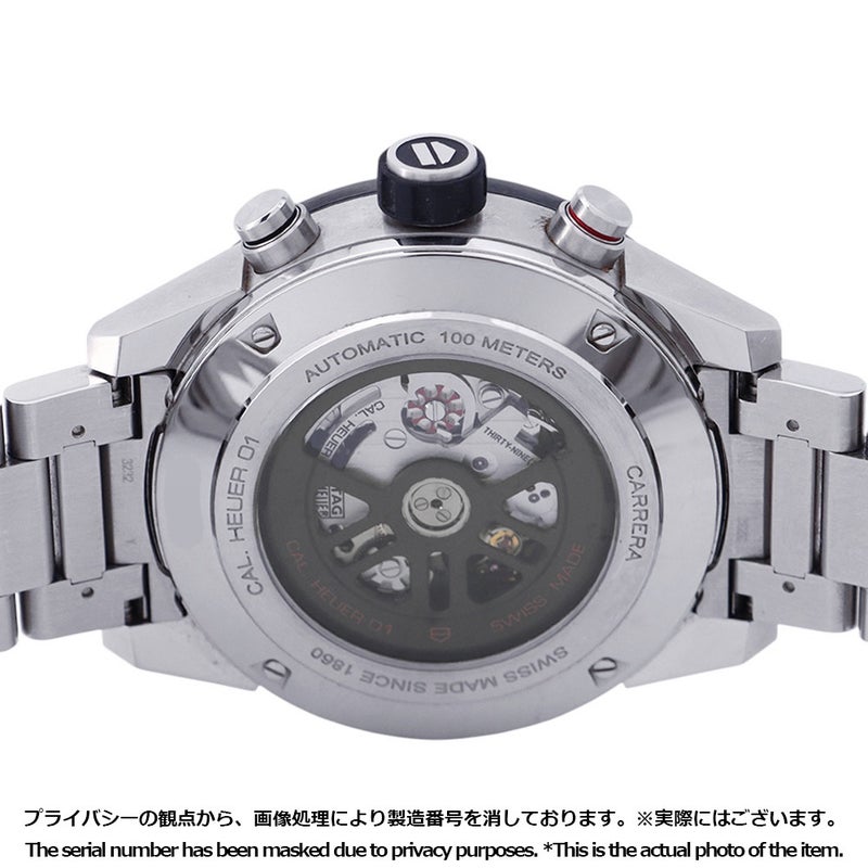 タグホイヤー カレラ クロノグラフ CAR2A1W.BA0703 TAG Heuer 腕時計 黒文字盤