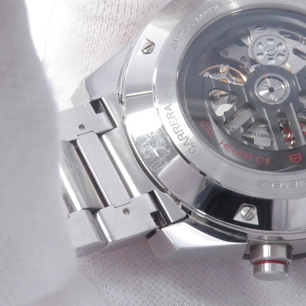 タグホイヤー カレラ クロノグラフ CAR2A1W.BA0703 TAG Heuer 腕時計 黒文字盤