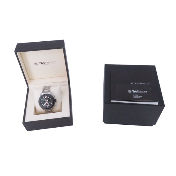 タグホイヤー カレラ クロノグラフ CAR2A1W.BA0703 TAG Heuer 腕時計 黒文字盤