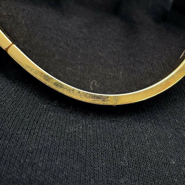 エルメス ブレスレット クリックH クリック クラック PM ブラック/ゴールド金具 HERMES アクセサリー 黒