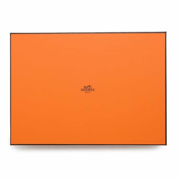 エルメス ポーチ ボリードポーチ ミニ オレンジ/シルバー金具 キャンバス HERMES 小物入れ