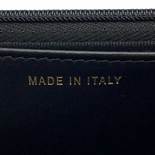 シャネル チェーンウォレット マトラッセ ココマーク ハート キャビアスキン CHANEL 財布 黒