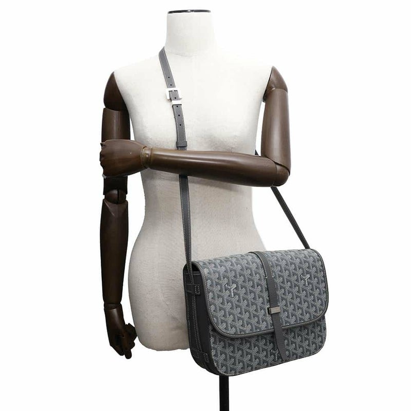 ゴヤール ショルダーバッグ ベルヴェデーレMM PVC レザー BELVE3MMLTY51CG51P GOYARD