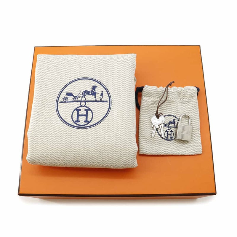 エルメス ハンドバッグ ピコタンロックPM ゴーチーム エベンヌ/シルバー金具 フェルト/スイフト W刻印