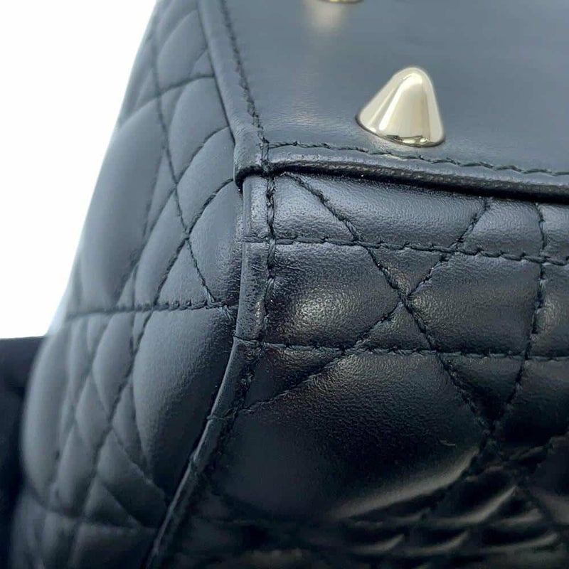 クリスチャン・ディオール ハンドバッグ Lady Dior My ABCDior スモール M0538ONGE_M900 ショルダーバッグ 黒