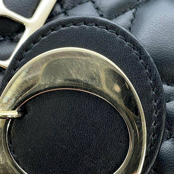 クリスチャン・ディオール ハンドバッグ Lady Dior My ABCDior スモール M0538ONGE_M900 ショルダーバッグ 黒