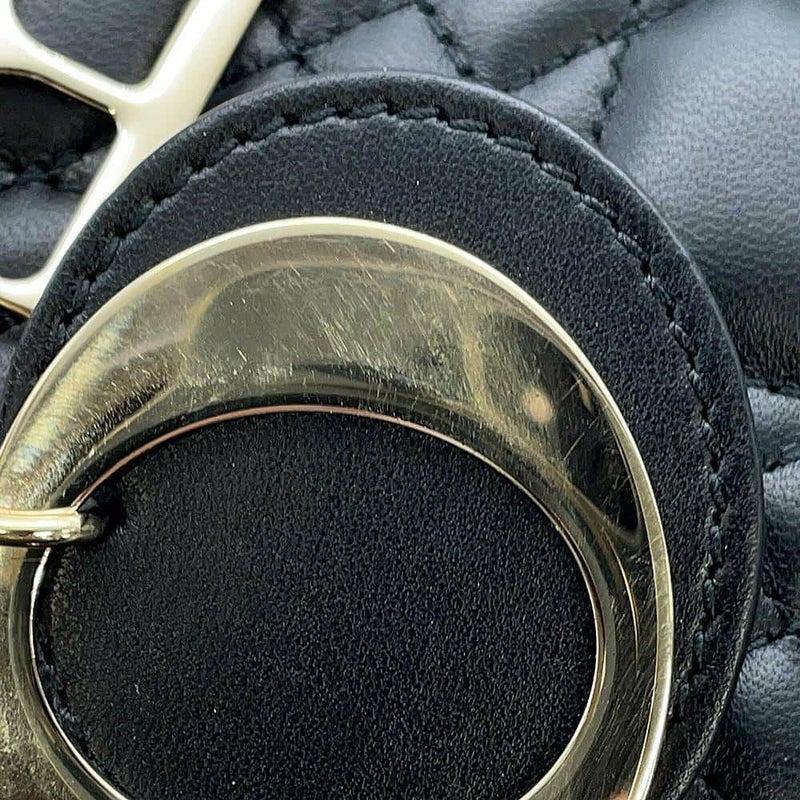 クリスチャン・ディオール ハンドバッグ Lady Dior My ABCDior スモール M0538ONGE_M900 ショルダーバッグ 黒