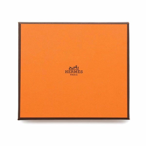 エルメス コインケース アザップコンパクト シルクイン ライム/シルバー金具 エバーカラー B刻印