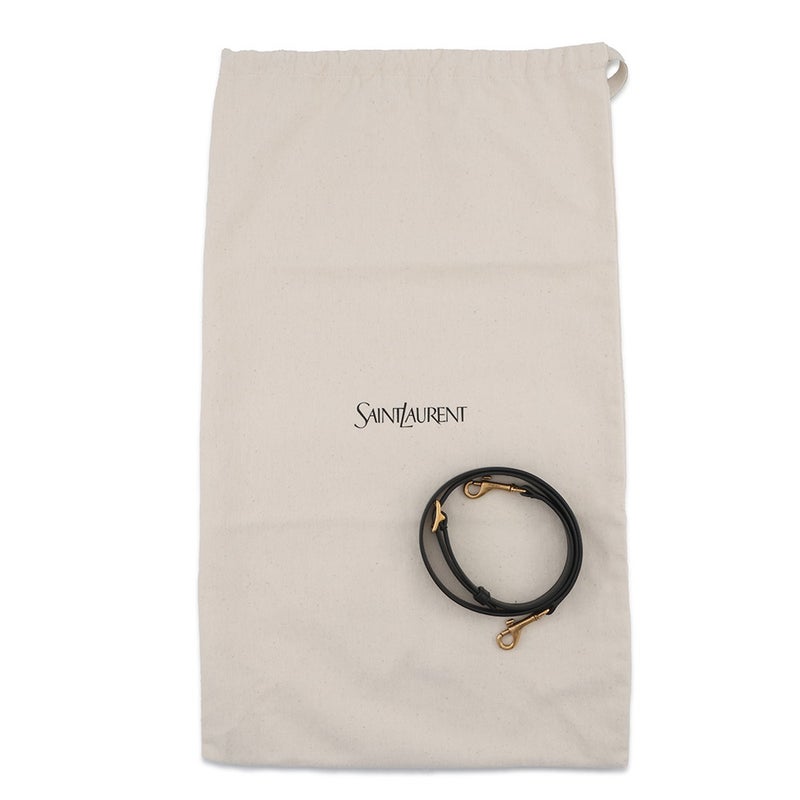 サンローランパリ ショルダーバッグ Y トップハンドル バケットバッグ 840891 SAINT LAURENT PARIS 黒