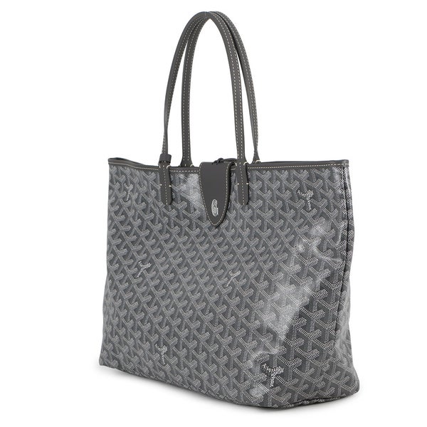 ゴヤール トートバッグ サンルイPM クリップ付 PVC/レザー STLCROPMLTY51CL51P GOYARD ポーチ付き