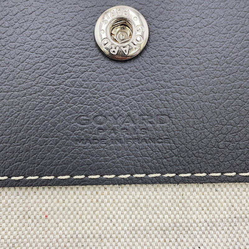 ゴヤール トートバッグ サンルイPM クリップ付 PVC/レザー STLCROPMLTY51CL51P GOYARD ポーチ付き