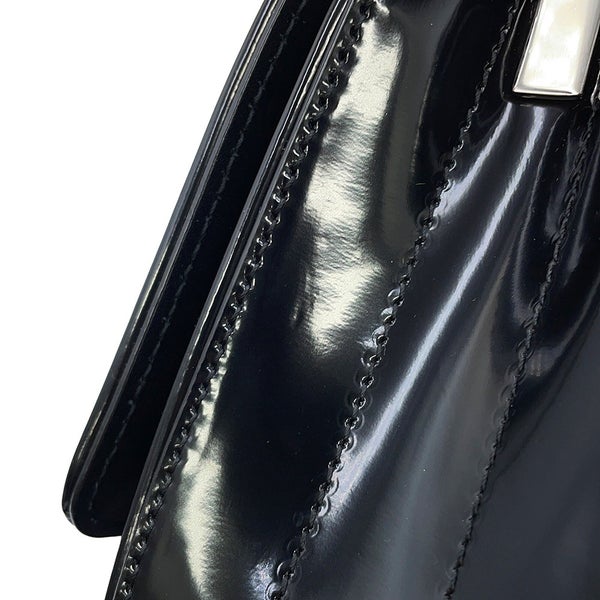 サンローランパリ チェーンショルダーバッグ ヴィッキー スモール パテントレザー 538439 SAINT LAURENT PARIS 黒