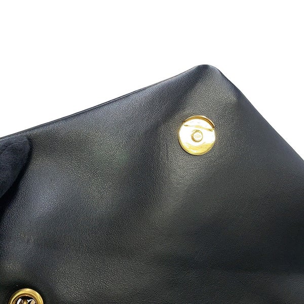 サンローランパリ チェーンショルダーバッグ ルル スモール カーフレザー 494699 SAINT LAURENT PARIS 黒