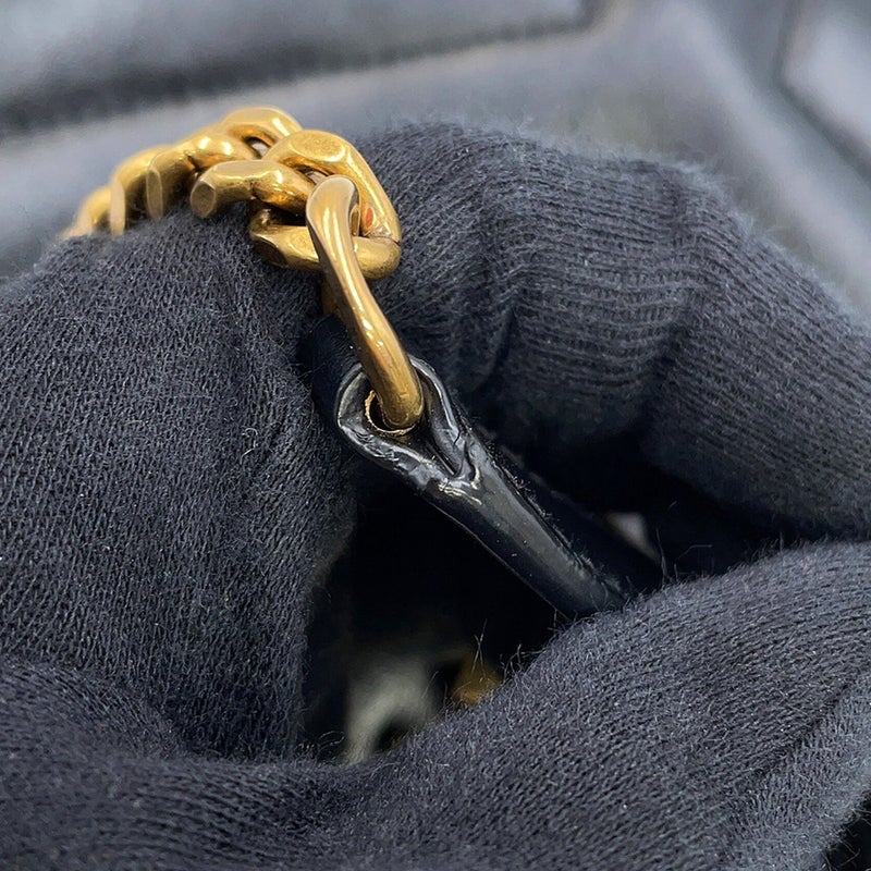 サンローランパリ チェーンショルダーバッグ ルル スモール カーフレザー 494699 SAINT LAURENT PARIS 黒