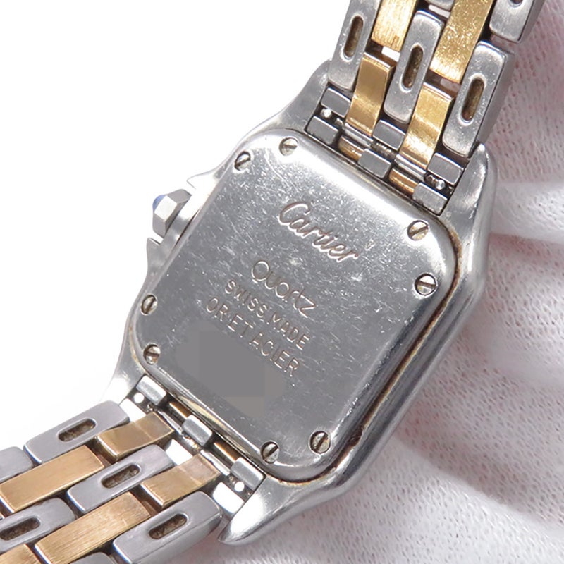 カルティエ パンテール 2ロウ SM W25029B6 Cartier 腕時計 アイボリー文字盤 クォーツ