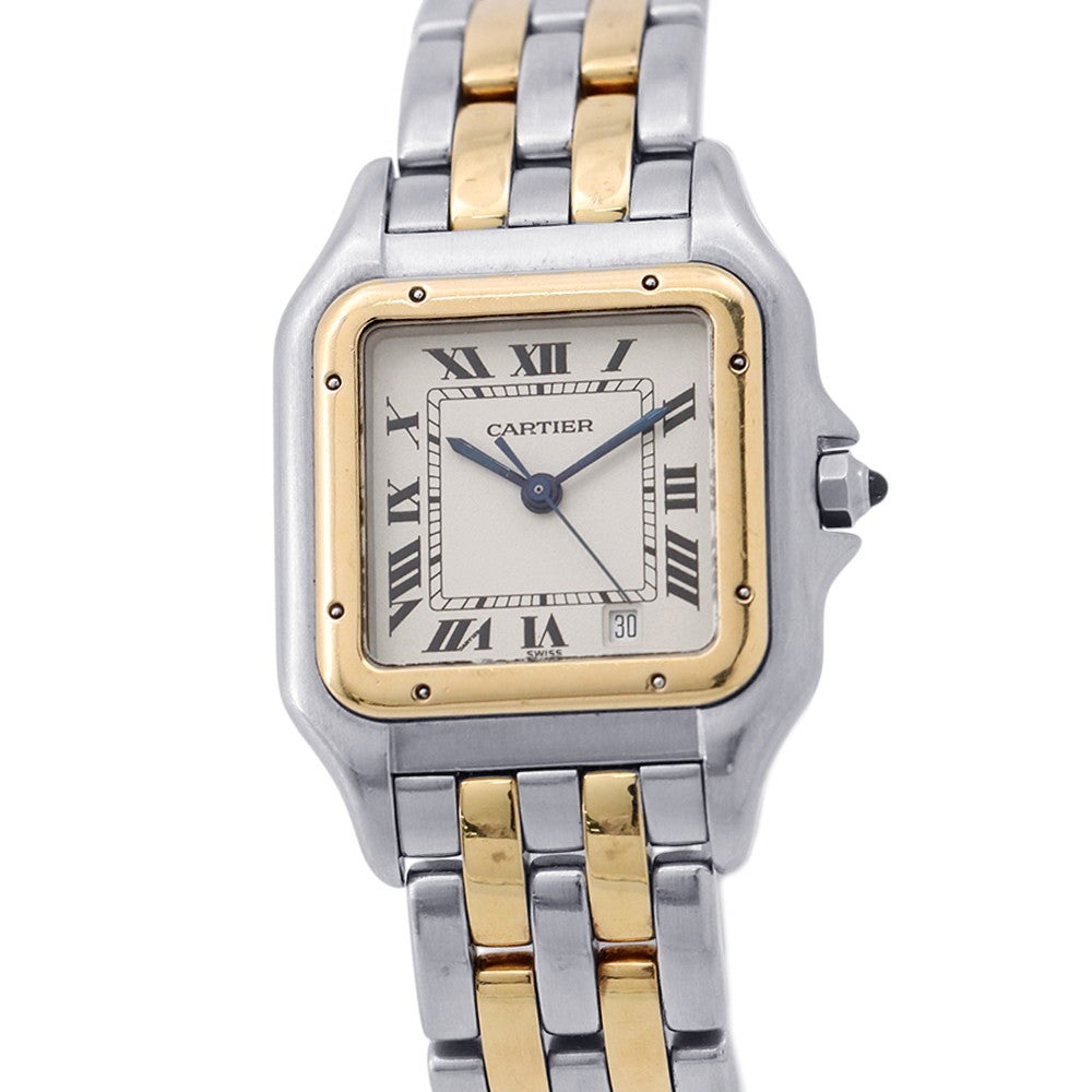 カルティエ パンテール MM 2ロウ 830832 Cartier 腕時計 アイボリー