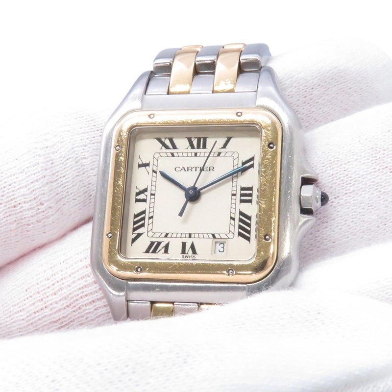 カルティエ パンテール MM 2ロウ 830832 Cartier 腕時計 アイボリー文字盤