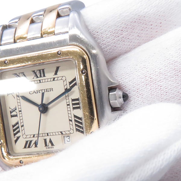 カルティエ パンテール MM 2ロウ 830832 Cartier 腕時計 アイボリー文字盤