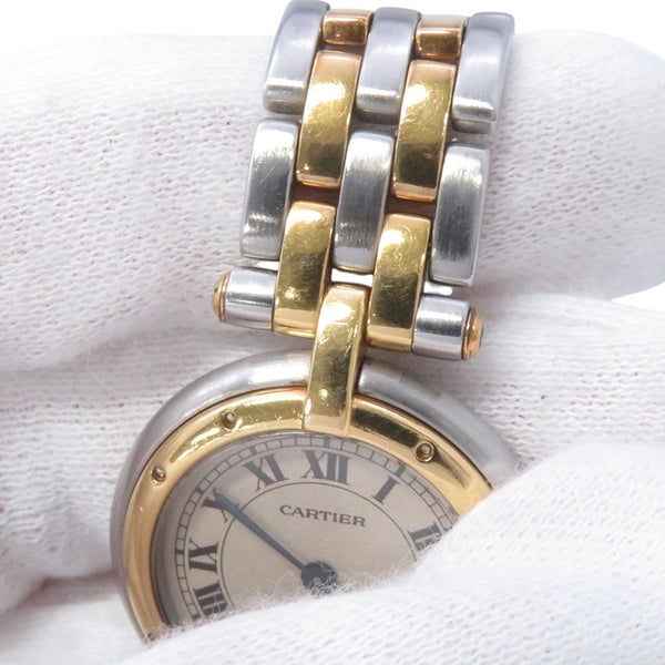 カルティエ パンテール ヴァンドーム SM 2ロウ 84084241 Cartier 腕時計 アイボリー文字盤 クォーツ