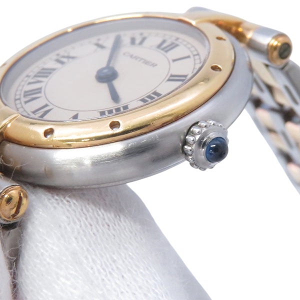 カルティエ パンテール ヴァンドーム SM 2ロウ 84084241 Cartier 腕時計 アイボリー文字盤 クォーツ