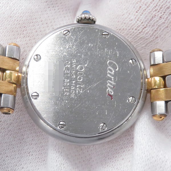 カルティエ パンテール ヴァンドーム SM 2ロウ 84084241 Cartier 腕時計 アイボリー文字盤 クォーツ
