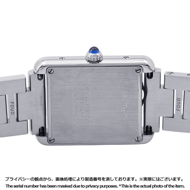 カルティエ タンク ソロ SM W5200013 Cartier 腕時計 ウォッチ レディース シルバー文字盤