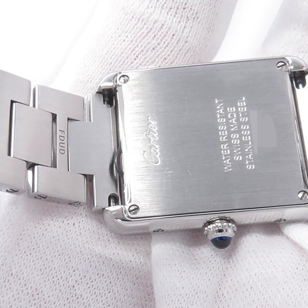 カルティエ タンク ソロ SM W5200013 Cartier 腕時計 ウォッチ レディース シルバー文字盤