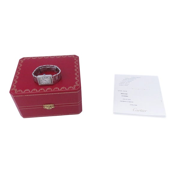 カルティエ タンク ソロ SM W5200013 Cartier 腕時計 ウォッチ レディース シルバー文字盤