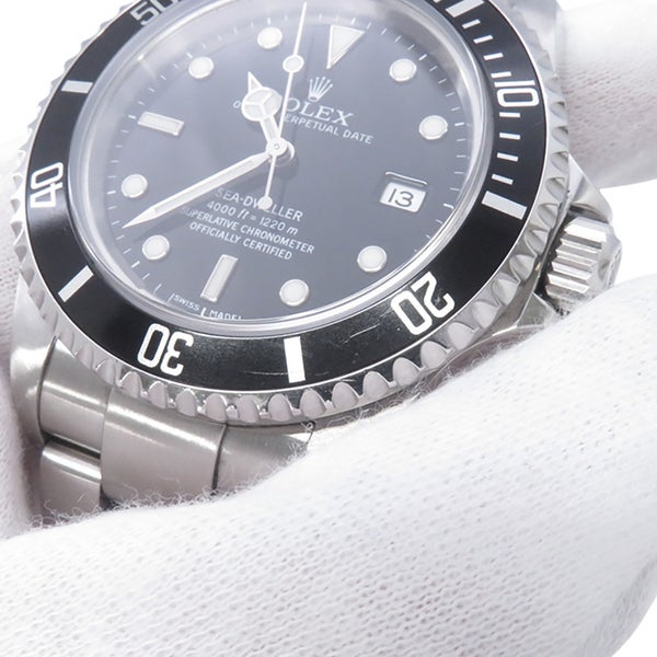 ロレックス シードゥエラー F番 16600 ROLEX 腕時計 ウォッチ 黒文字盤
