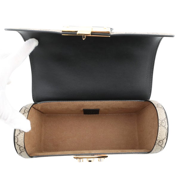 グッチ ハンドバッグ パドロック GGスモール バンブー GGスプリーム 603221 GUCCI 2wayショルダーバッグ