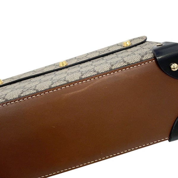 グッチ ハンドバッグ パドロック GGスモール バンブー GGスプリーム 603221 GUCCI 2wayショルダーバッグ