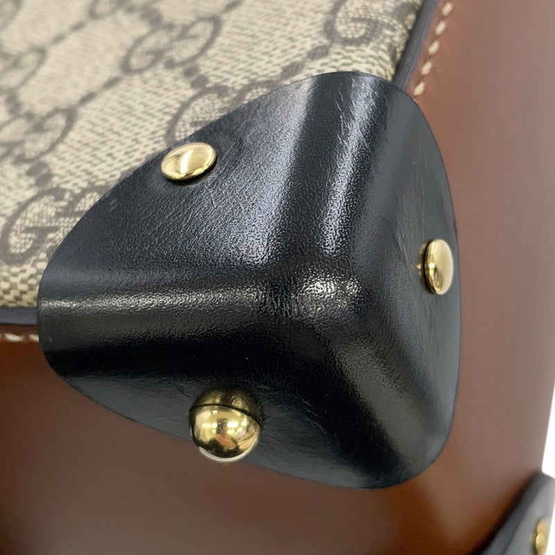 グッチ ハンドバッグ パドロック GGスモール バンブー GGスプリーム 603221 GUCCI 2wayショルダーバッグ