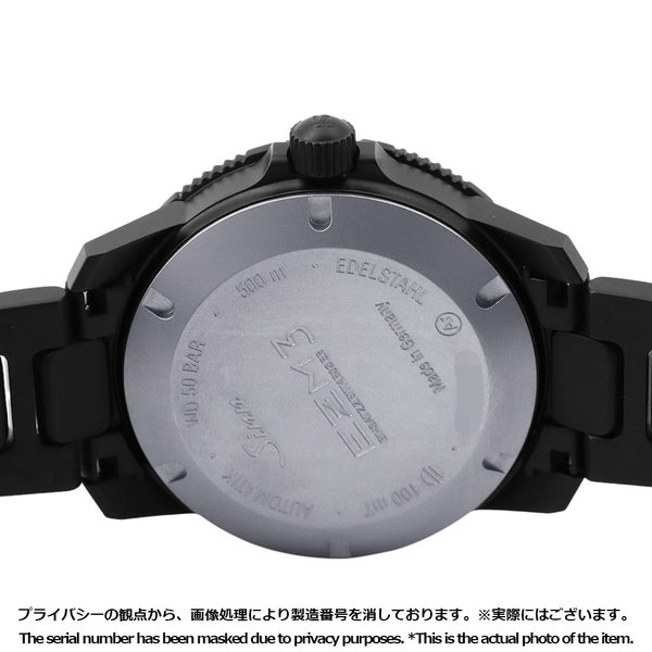 ジン ミッションタイマー EZM3S Sinn 腕時計 黒文字盤