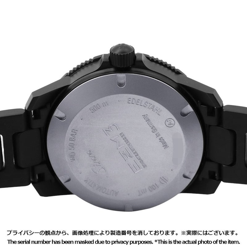 ジン ミッションタイマー EZM3S Sinn 腕時計 黒文字盤