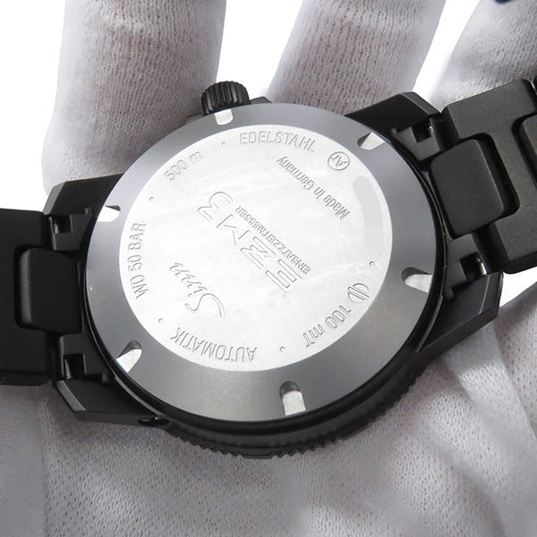 ジン ミッションタイマー EZM3S Sinn 腕時計 黒文字盤